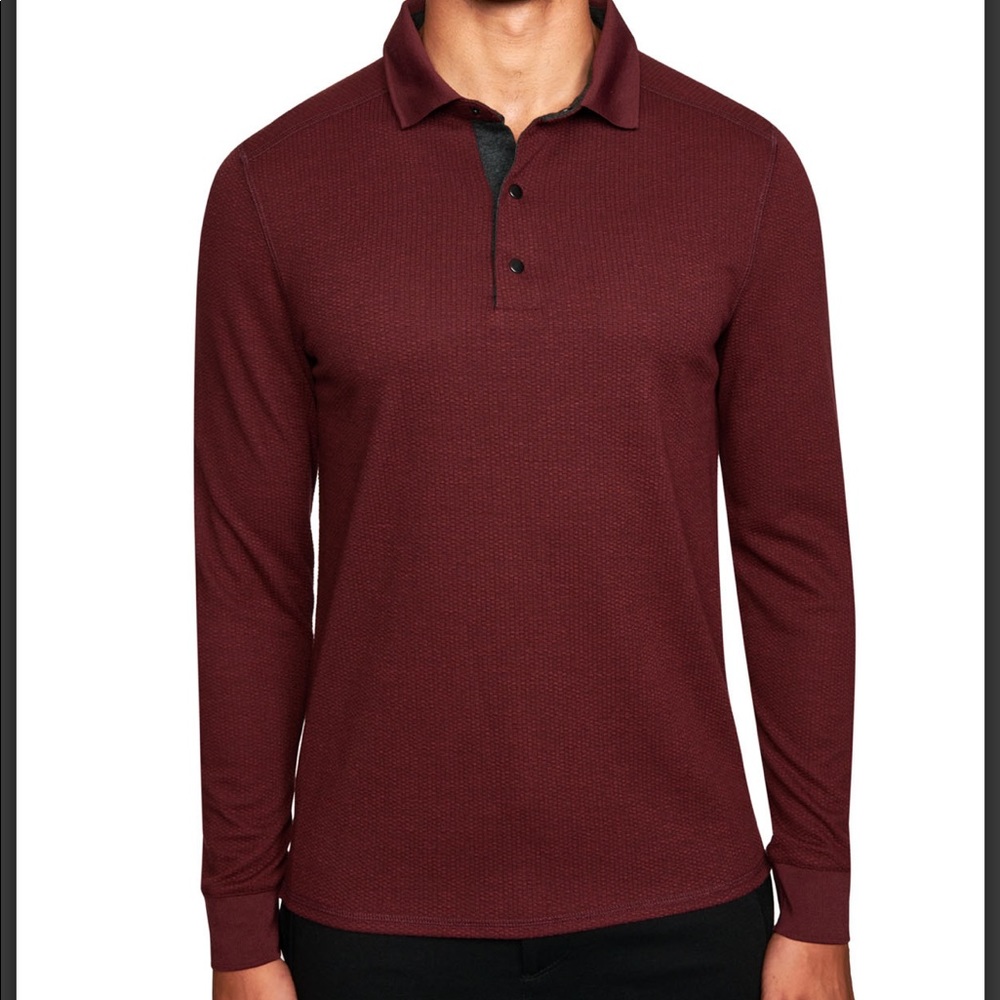 NWT WRK Work Rest Karma Elite Pullover Burgundy Large